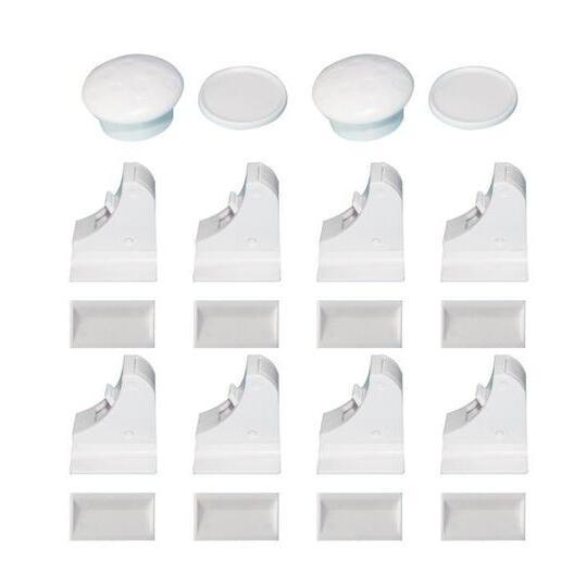Magic Safety Baby Locks - Cabinet, Drawer & Door Locks (4,8,12 Pack)