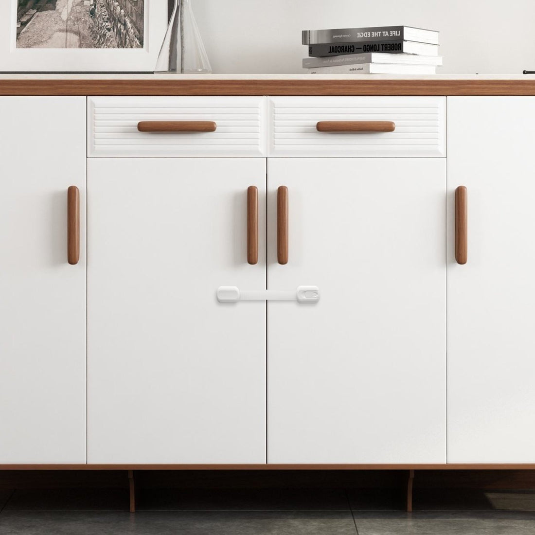 Child Safety Cabinet Locks - 8 Pack | Baby Proof Drawers & Cabinets