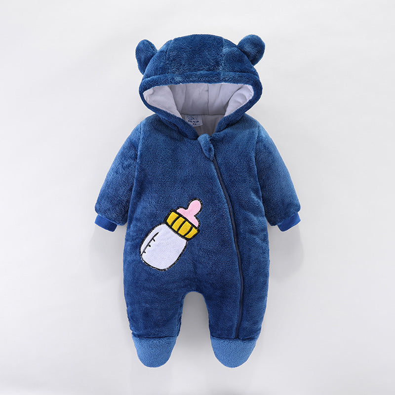Cozy Bear Baby Onesie – Keep Your Baby Warm & Protected