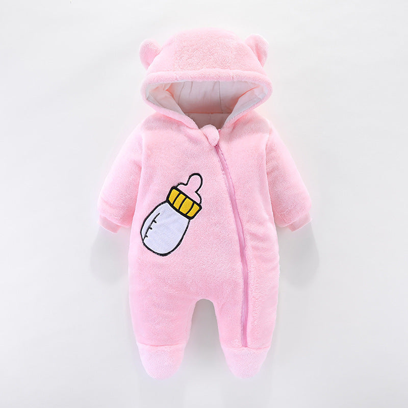 Cozy Bear Baby Onesie – Keep Your Baby Warm & Protected